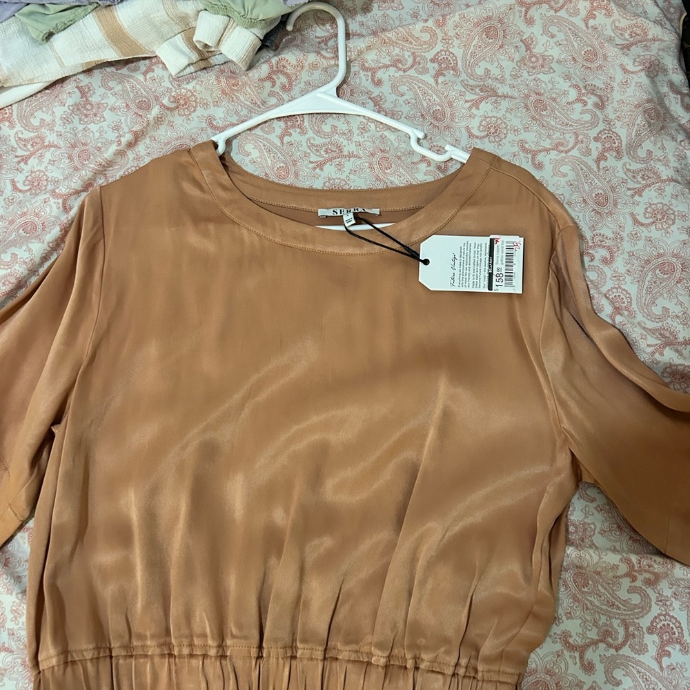 Serra Tan Women's Blouse